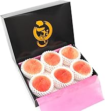 【糖度12度以上】長野県産 桃 ギフト 特秀品 大玉 5-6玉 長野県 贈答用 ご家庭用 西村青果 化粧箱 (5～6個入り)