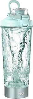 Blackube, électrique Protéine shaker ,sans BPA,Tritan,600ml, Electric Vortex Mixer,Rechargeable,Bouteille shaker à protéines haute puissance à batteries,Electric Blender,Suitable For Fitness People