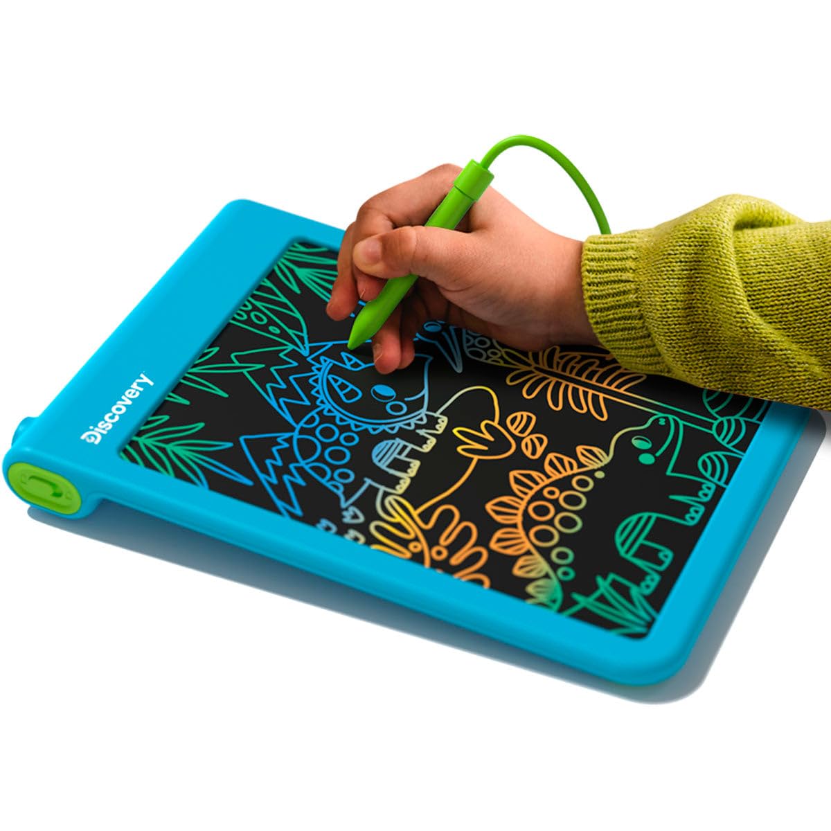 Discovery™ Tablet artystyczny LCD Bright Doodles – kolorowy rysunek bez bałaganu na panoramicznym wyświetlaczu, zawiera rysik na uwięzi