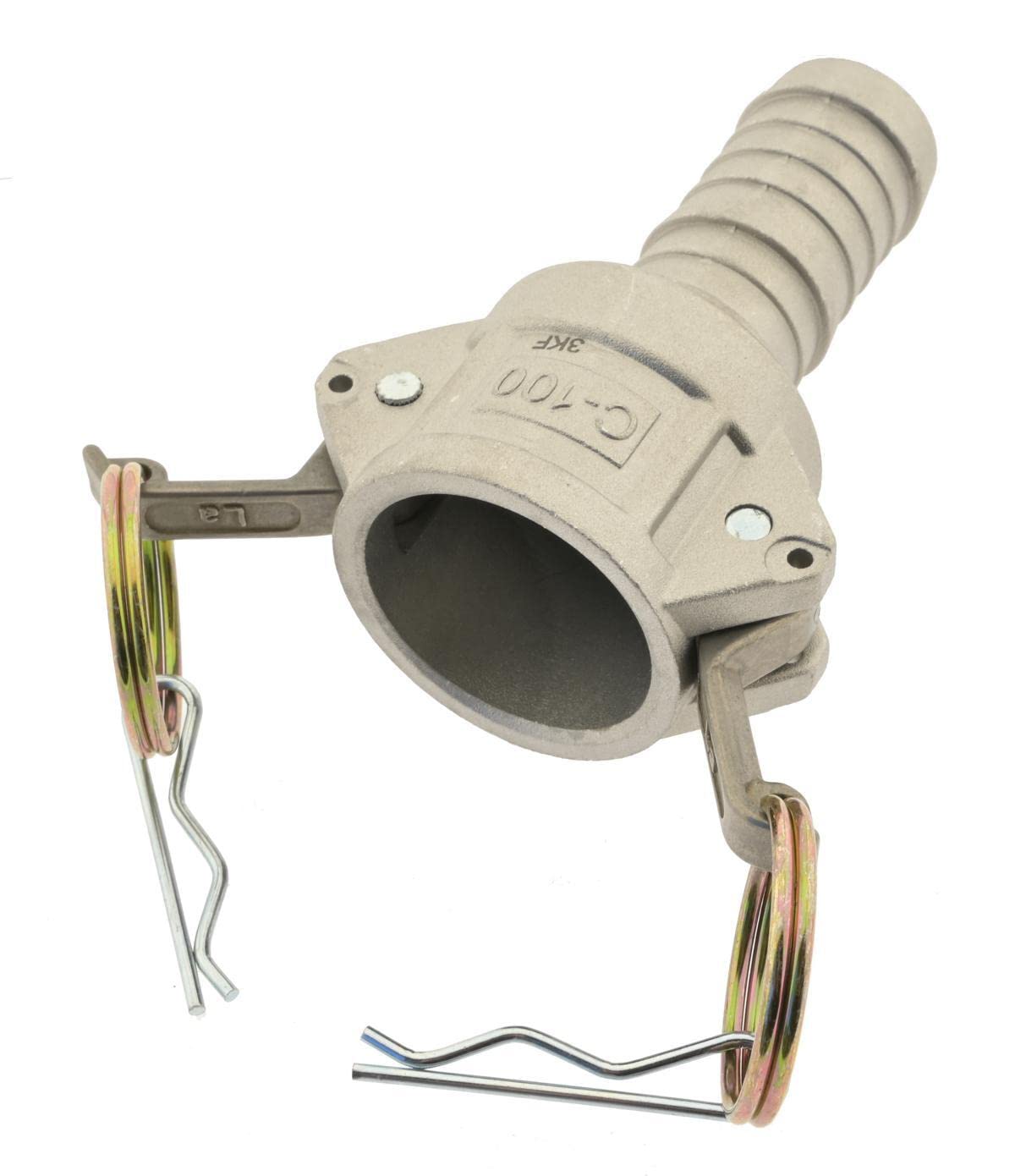 Kamlock Schnellkupplung 150mm Schlauch Ø innen, Aluminium Hebelarmkupplung Typ C