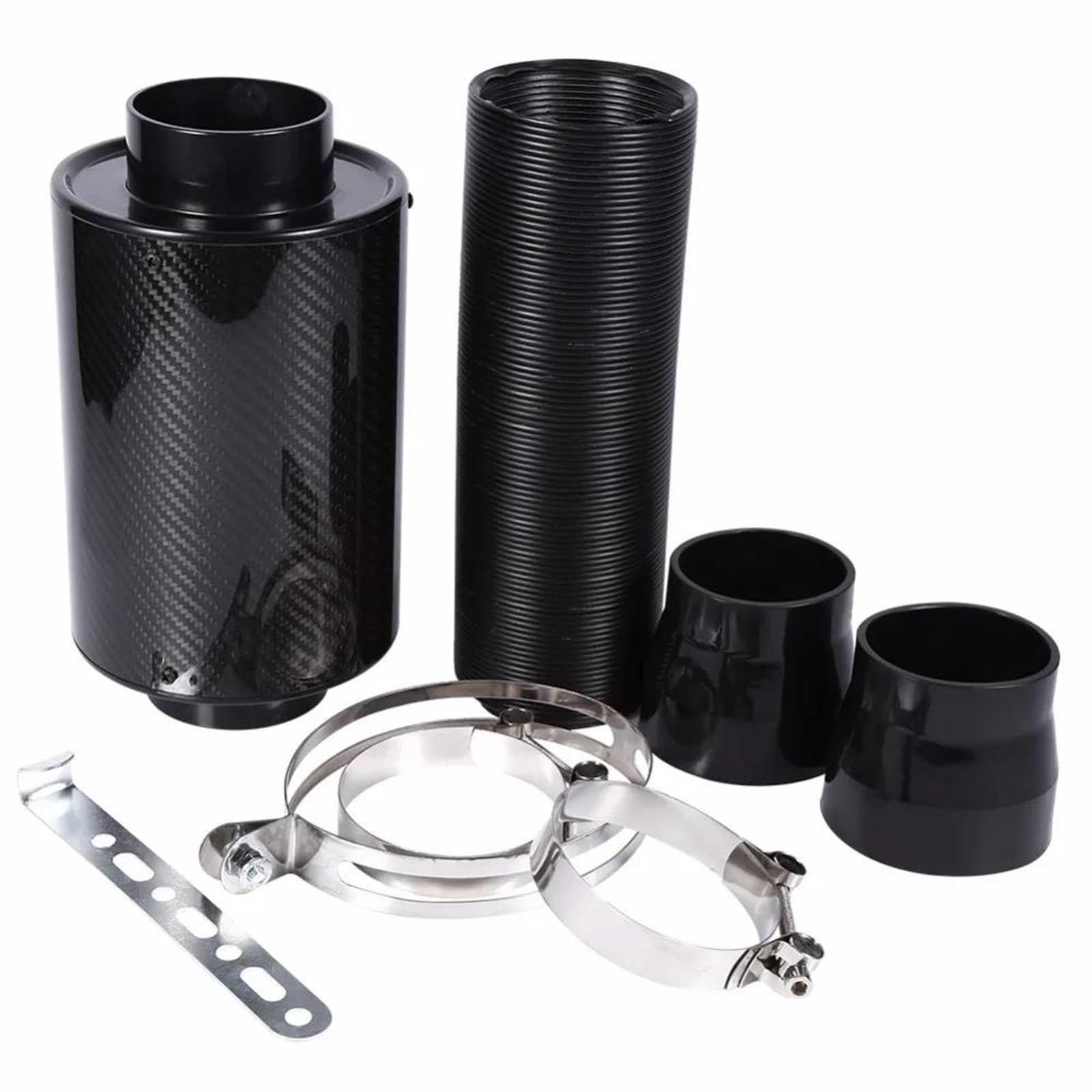 Manguera Admisión Aire Tubo Admisión Universal 1 Juego De Filtro Aire Frío 3 Pulgadas Para Coche Manguera Entrada Para Motor Automóvil Tubo Para