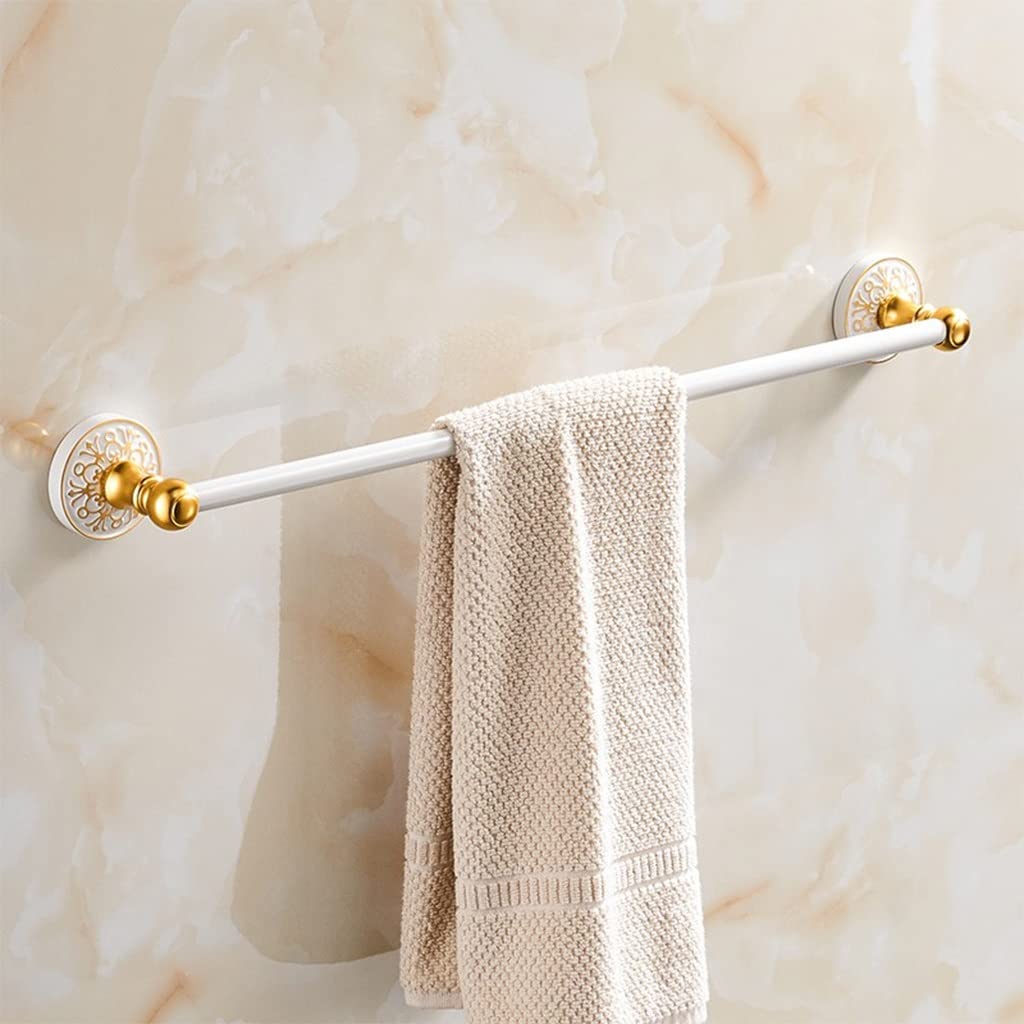 Portasciugamani Platino Europeo Portasalviette Bar Rail, Space Alluminio Porta Asciugamani Oro, Porta Carta Velina, Accessori Bagno Set Accessori Bagno/Asta Singola The New