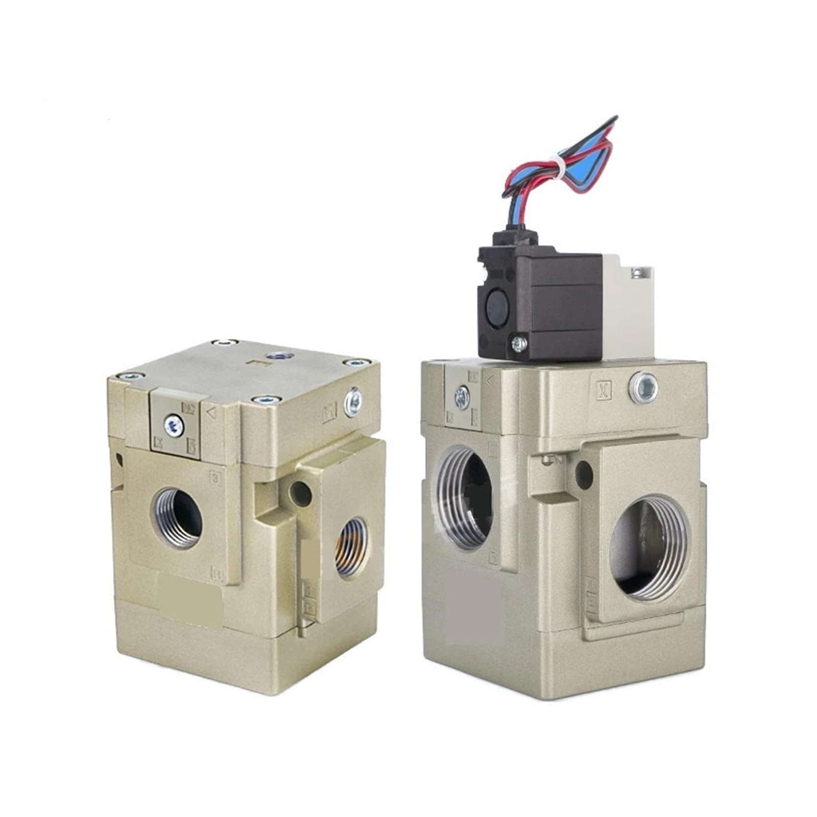 Électrovanne à trois voies VG342R-3G-10 basse pression pour système vide