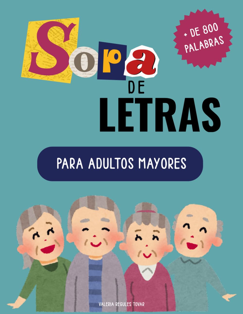 SOPAS DE LETRAS PARA ADULTOS MAYORES