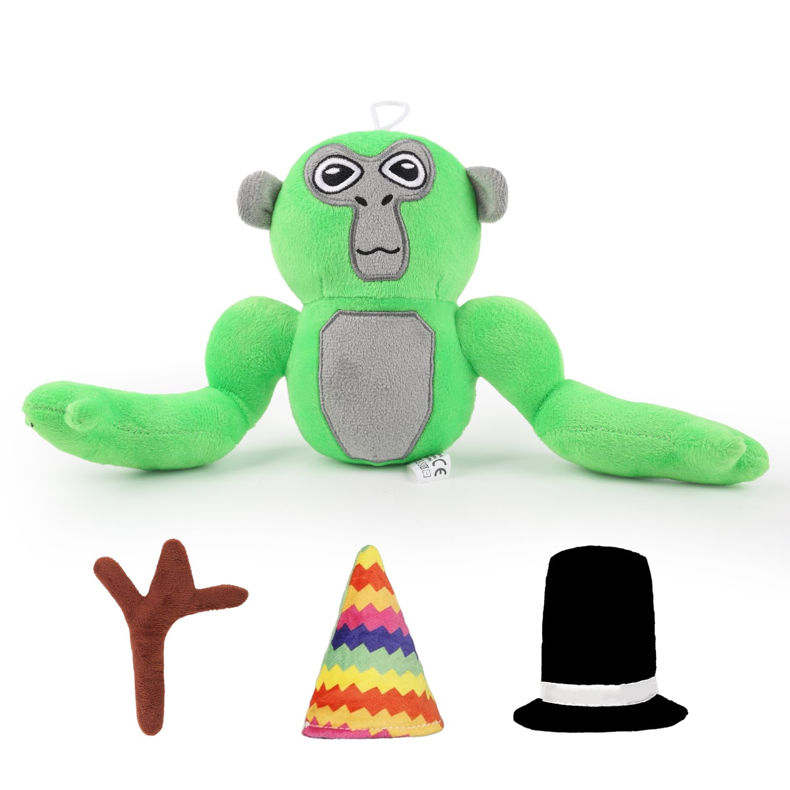 P2 Gorilla Plush Toy, Stuffed Animal Monkey Plushie Stuffed Plush Throw Pillow Doll Monkey Toy Plush Fans Birthday Christmas Playtime Collectibles Ideal Game Enthusiasts Desktop Decor Sleeping Gift
