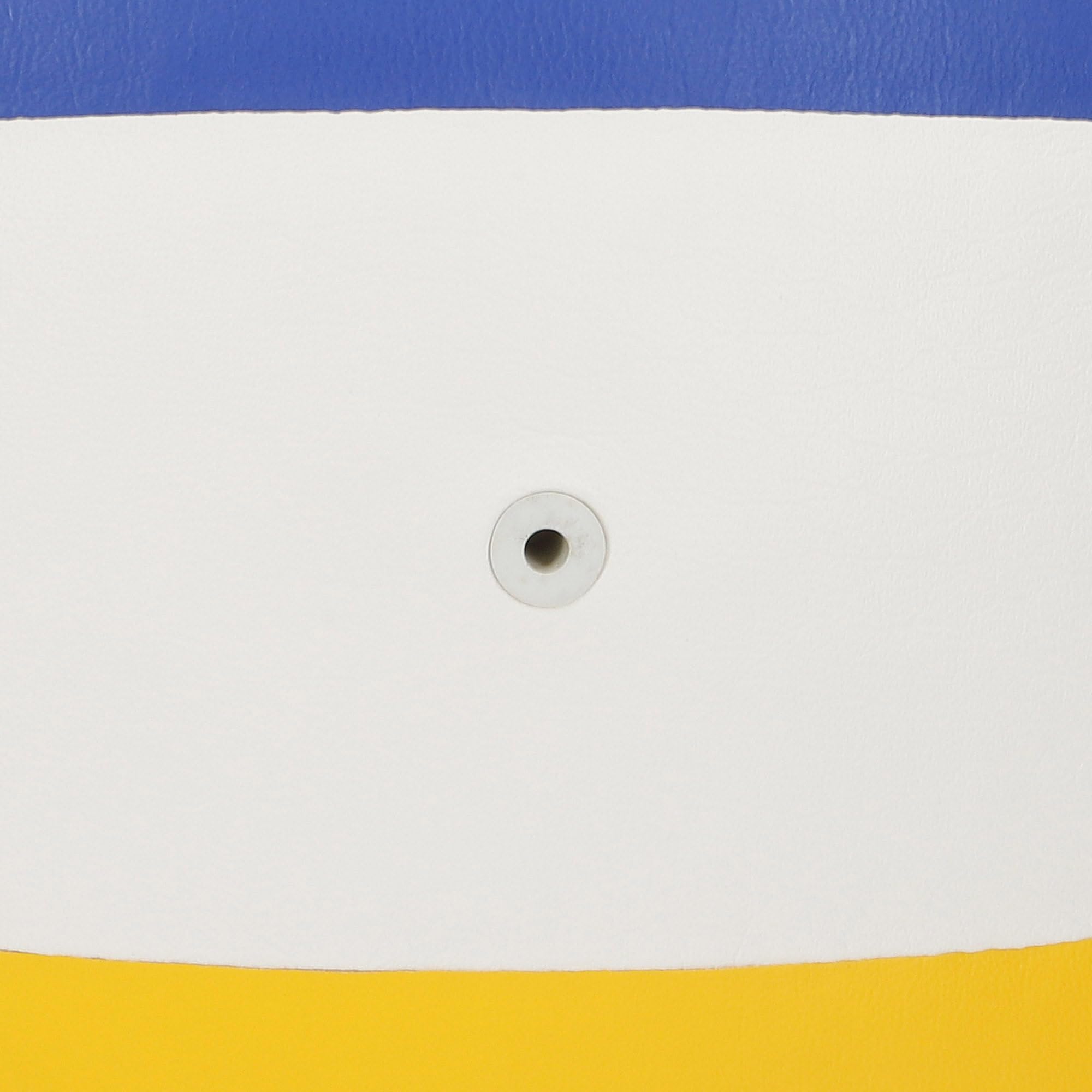 AKTIVE Ballon Volleyball Taille 5 – 280 G, Design Tricolore Bleu/Jaune/Blanc, Matériau Synthétique Résistant, Pour Intérieur/Extérieur, Entraînement Et Loisir