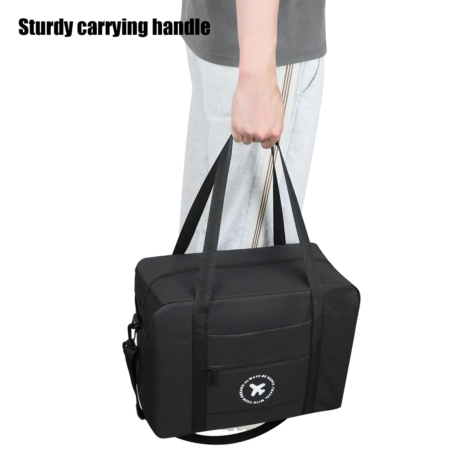 SZDPC Bagaglio a Mano 40x30x20 Ryanair Zaino Borsa da Viaggio Borsa da Cabina, Borsone da Viaggio per Uomo e Donna - 4