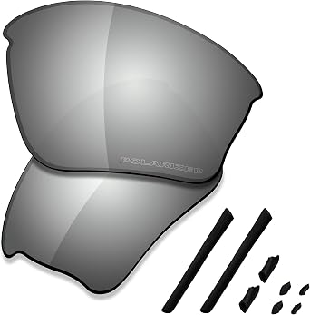 SAUCER Premium Replacement Lenses & Rubber Kits for Oakley Half Jacket XLJ | UV400 Protection, Anti-Scratch, Precise Fit