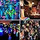 MULEVIP 341 Stück Knicklichter Party Set Glow Sticks Leuchtstäbe Kinder,Neon Leuchtarmbänder Hochzeit Leuchtspielzeug für Deko,Neuem Kreisel,Lutscher