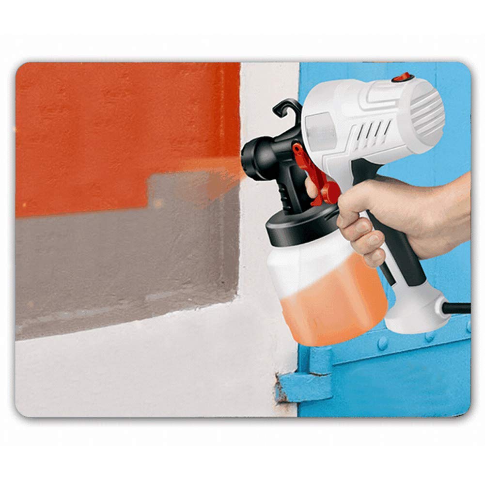 Pistola de pulverización eléctrica de 220 V y 650 W, pulverizador de Pintura para el hogar de 800 Ml HVLP, Boquilla de 2,5 Mm, Control de Flujo, aerógrafo, pulverización fácil