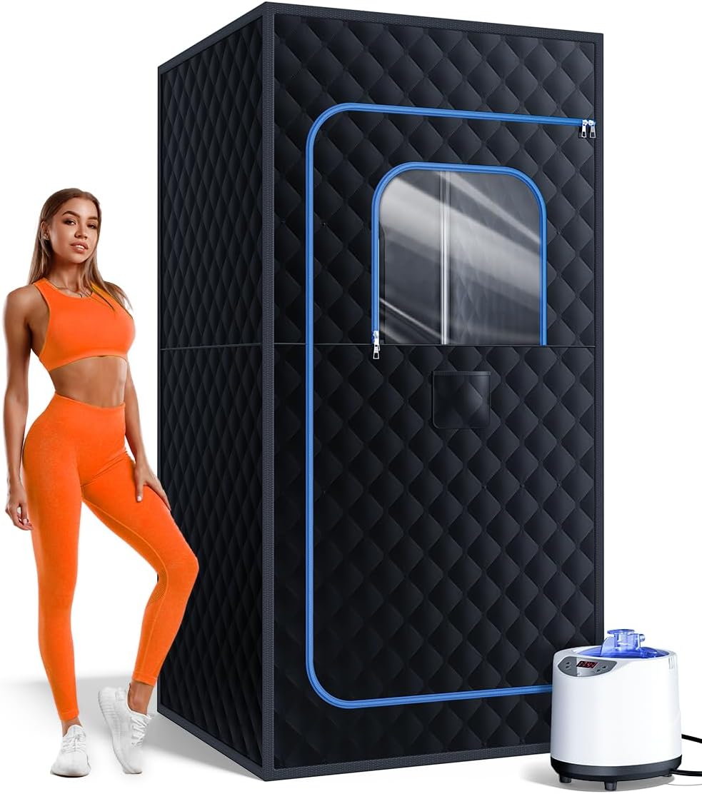 Sauna de vapor portátil para hogar 71 pulgadas con vaporizador 1200W 3L