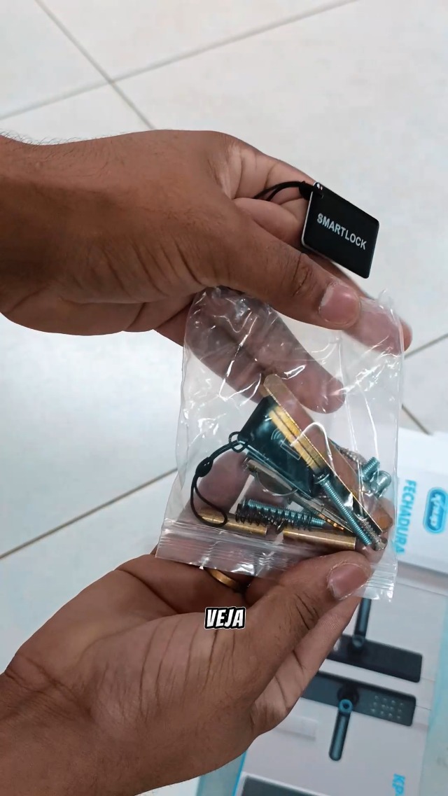 Fechadura Inteligente Eletrônica Digital Biométrica com Senha e
