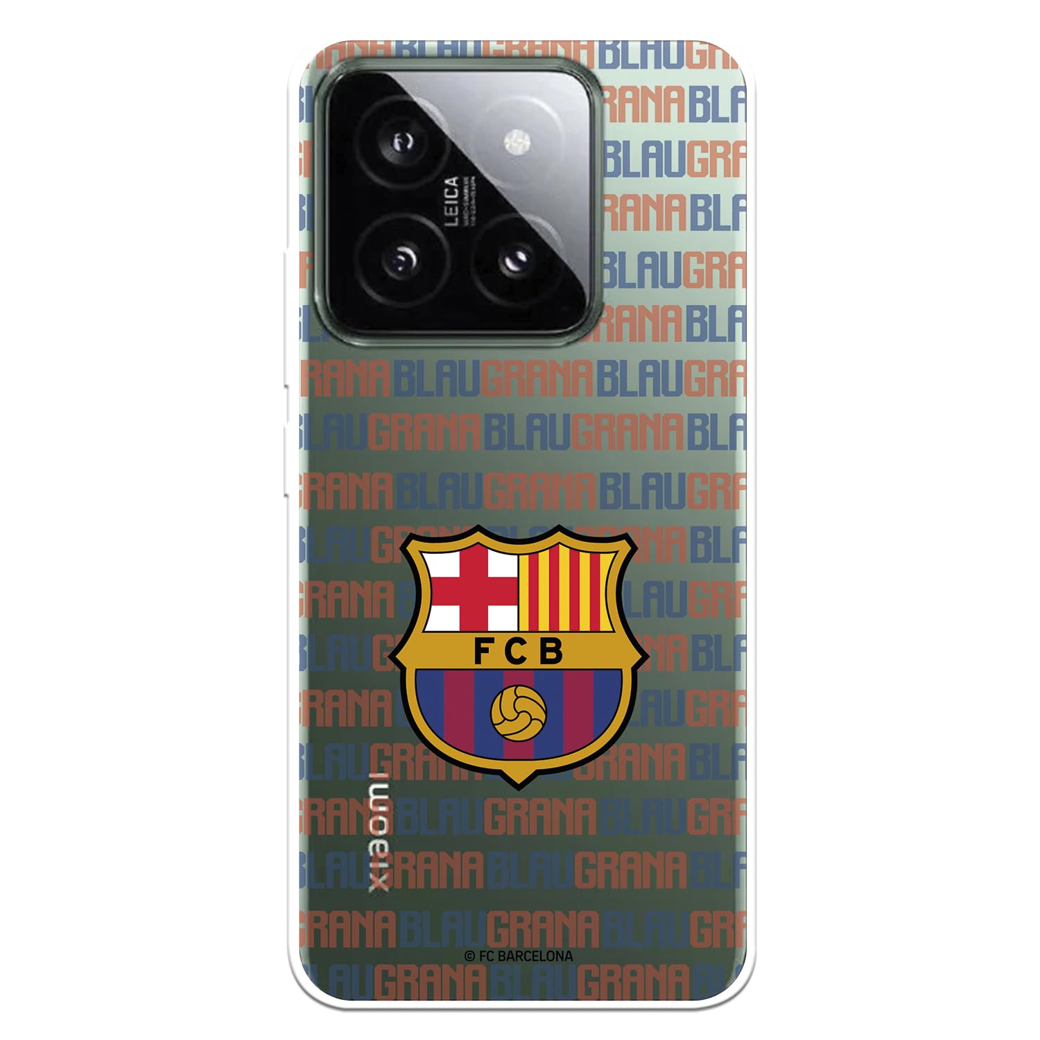 Coque Xiaomi Redmi 10 - Design Barcelone Maillot, Silicone Noir, Protection Personnalisée - 9