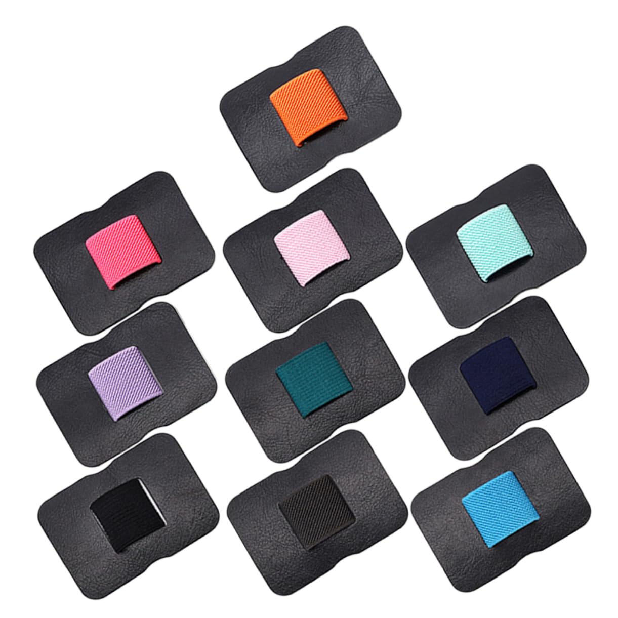 Operitacx 50stücke Teiliges Selbstklebender Pu-stift Und Kabelhalter Für Notizbücher Und Tablets Elegante Farben Für Optimale Organisation Installieren Für Büro Und Zuhause