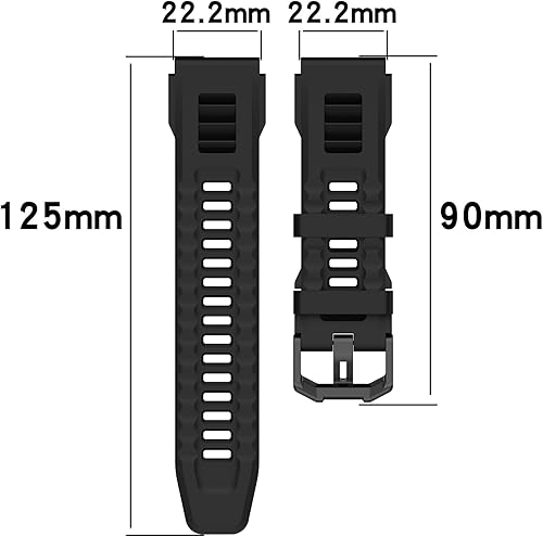Miniatura 7 de Correas de reloj compatibles con Amazfit T-Rex Ultra Smart Watch Band de silicona suave de repuesto para mujeres y hombres