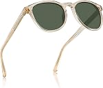 CARFIA Acetate Lunettes de soleil polarisés pour hommes Trendy Retro Lunettes de Soleil CA2307