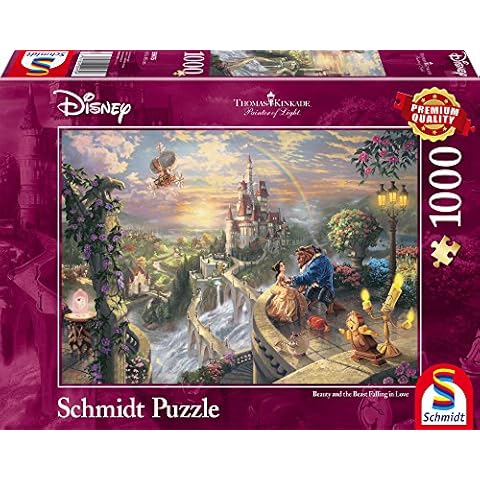 Schmidt Spiele 59475 "Beauty and the beast Puzzle (1000-Piece) Cover