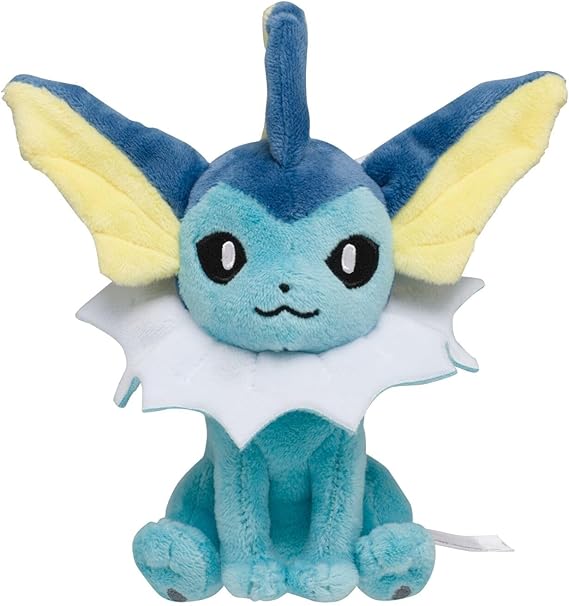 Peluche Original Pokémon Center Vaporeon Aquali Aquana