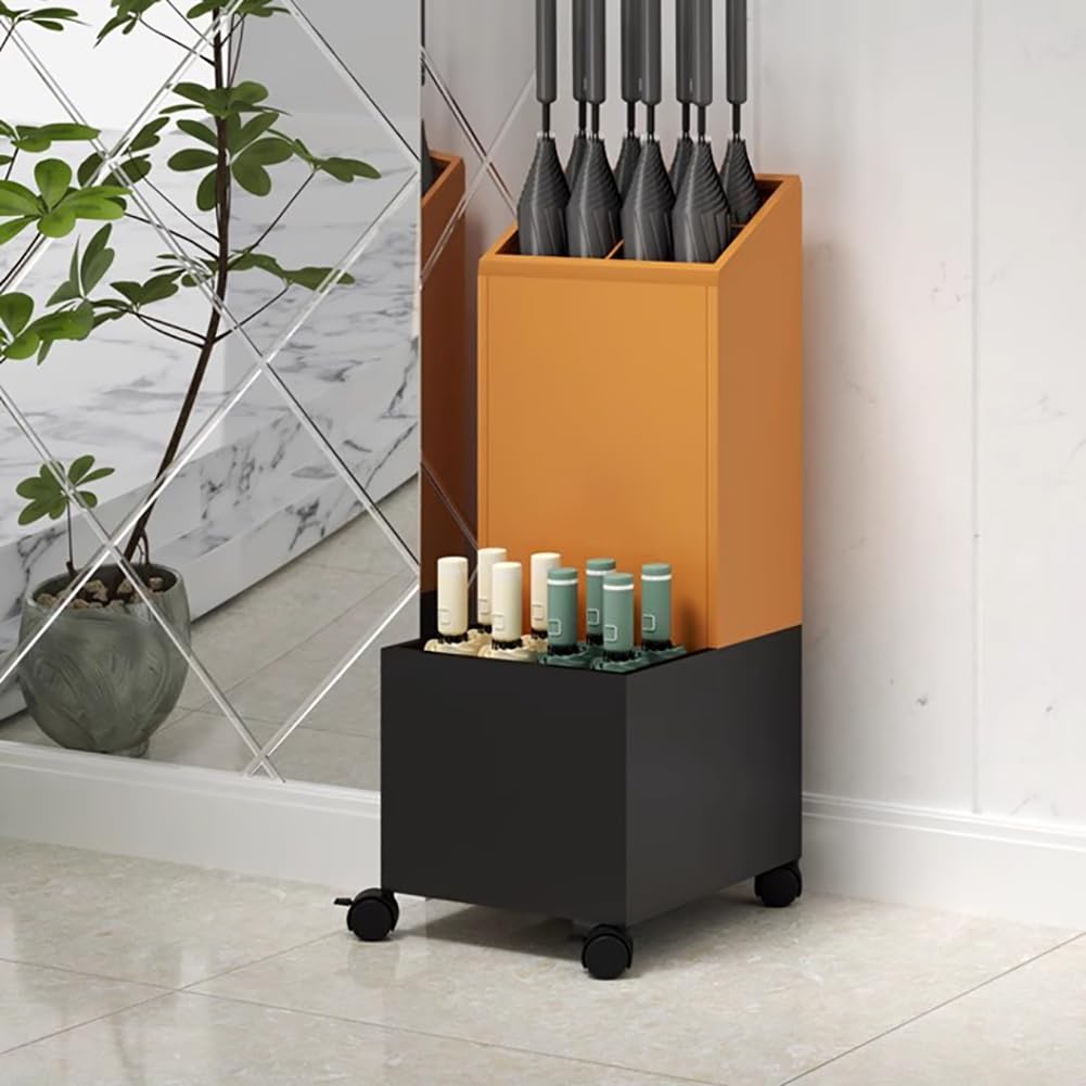 Heavy Du Metal Rolling Cart con vassoio antigoccia rimovibile Lar Capaci Iron Sto Solut per ingressi commerciali portatile e design