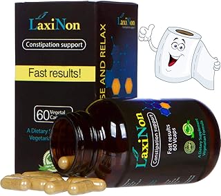 Natural Laxative Herbal Cure for Acute and Chronic Constipation Relief for Adults- Natural Innovative Herbal Laxative Formula - Gentle,Safe with No Side Effects - 60 Veg Caps