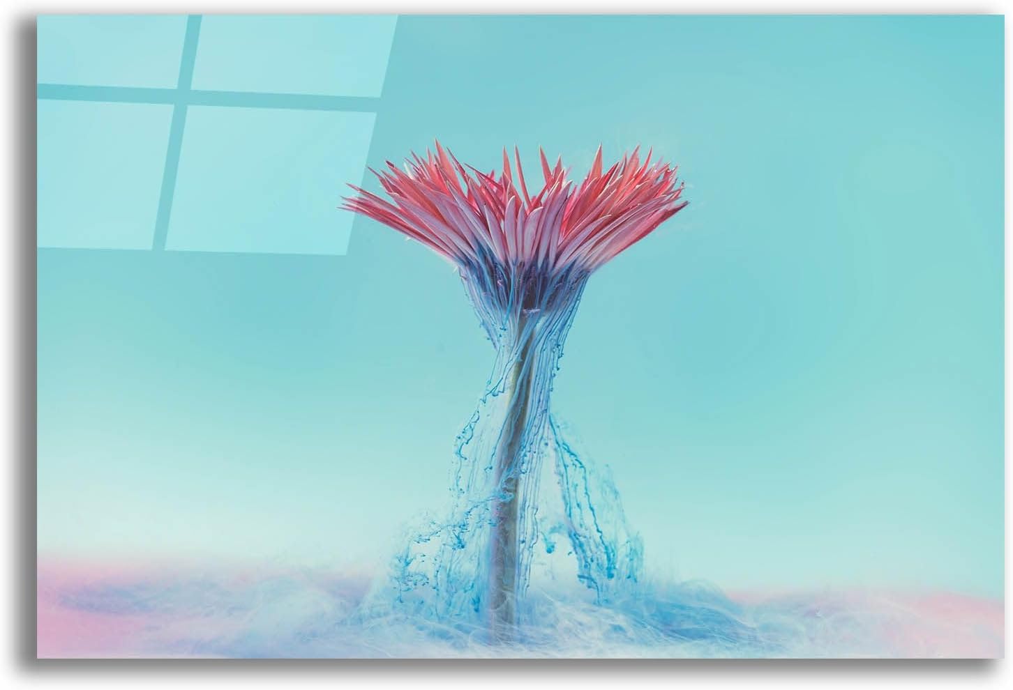 Epic Art 'Overcome' by Epic Portfolio, Acrylic Glass Wall Art, 24"x16"