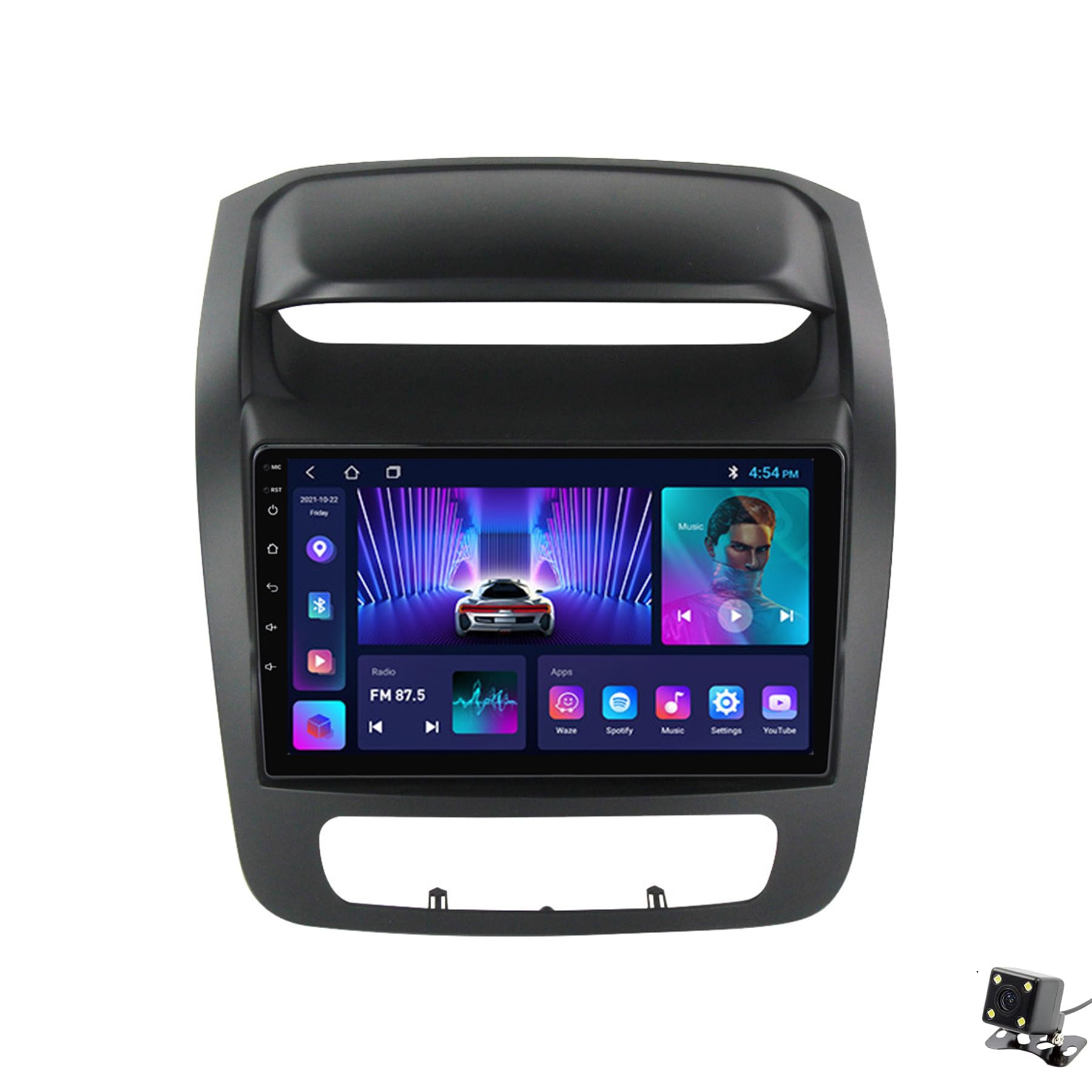 ADMLZQQ for KIA Sorento 2013-2015 Car Stereo Radio Car-Play Android Auto,9 Inch Touch Screen 2 Din GPS Sat Navi Multimedia with Bluetooth 4G+WiFi+