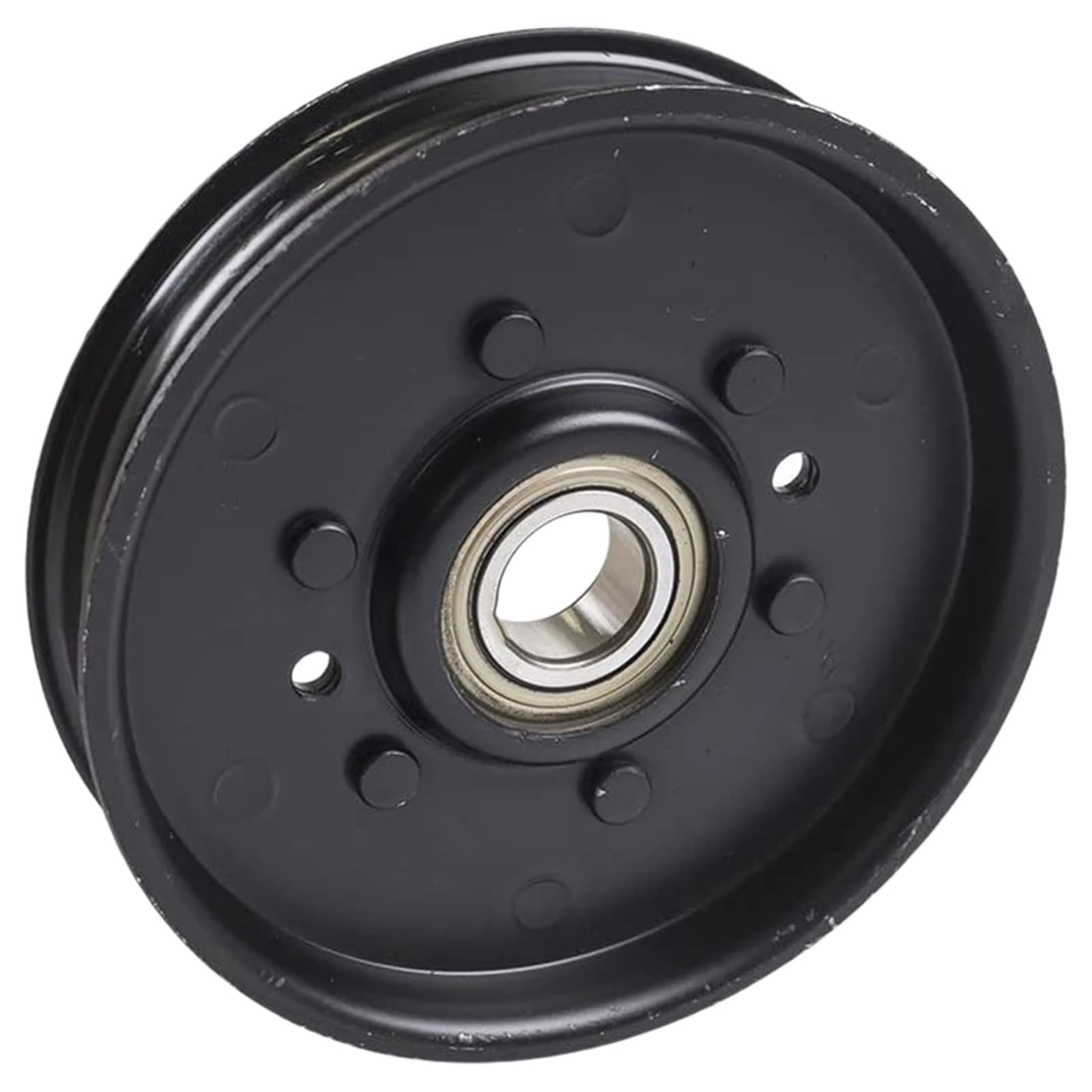 Polea tensora Plana for cortacésped N, diseñada for Adaptarse a Varios Modelos, incluida la compatibilidad con los números de Pieza AM37249 y AM107468. Reemplazo de polea de cortacésped