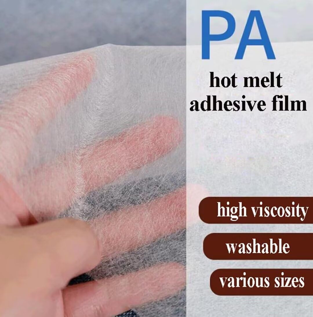 Tufting Bügelfolie 23 G/m² - Doppelseitige Schmelzklebstoff-Folie Für Teppiche & Textilien