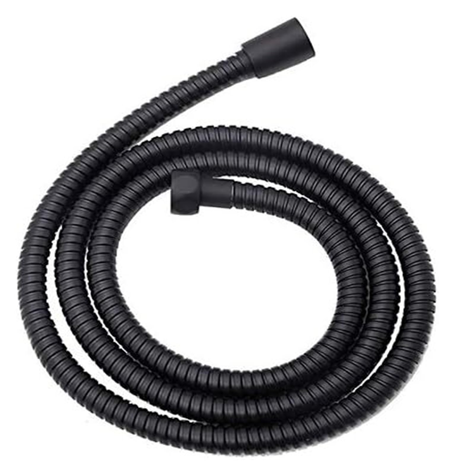 Gkirqvpe Svart Shower Hose, Shower Hose Stainless Steel Black 20Mm X 150Cm