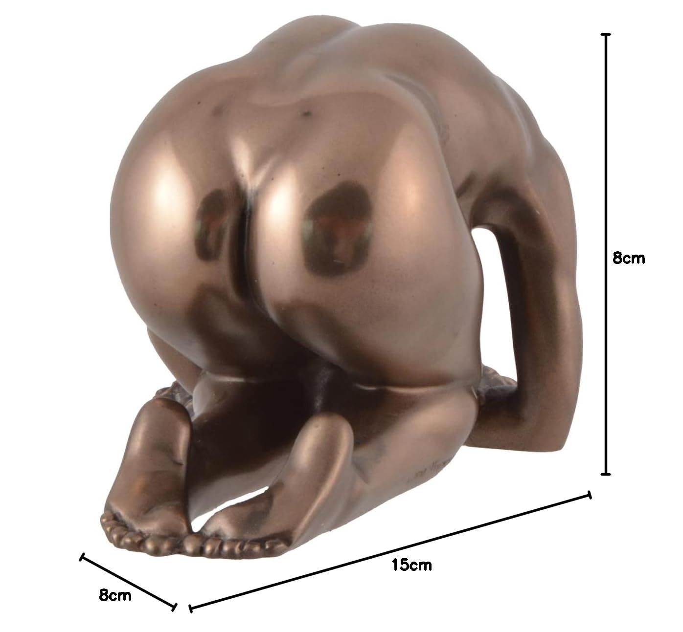VOGLER Joh. Vogler GmbH Akt Kowtow - Sirviente desnuda arrodillado en pose por Veronese