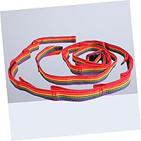 Vista 7 de Kisangel Cordón para herramientas de camping, tendedero de ropa para exteriores, cadena de margaritas, cuerda de doble capa para tienda de campaña