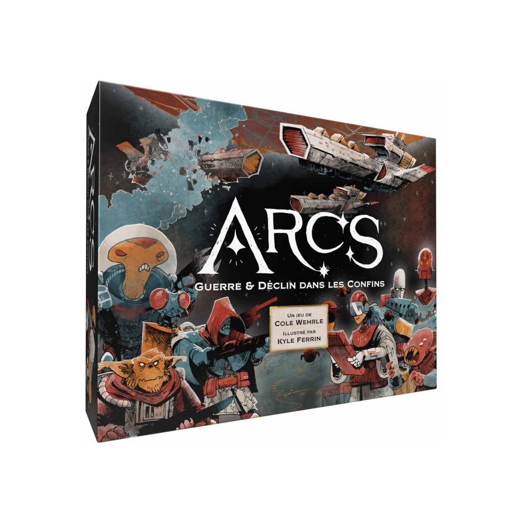 Matagot Arcs – Conquérez Les étoiles, imposez Votre volonté ! - Jeu de Société - De 2 à 4 Joueurs - 14 Ans et Plus