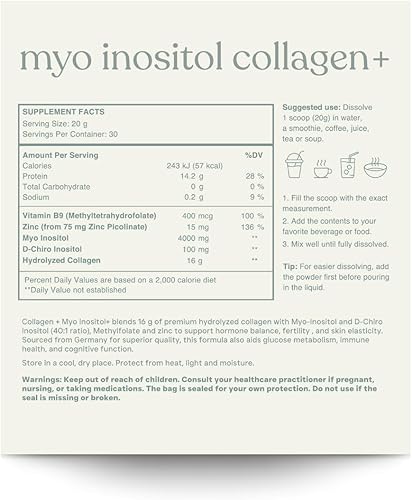 Miniatura 2 de MYO INOSITOL Colágeno