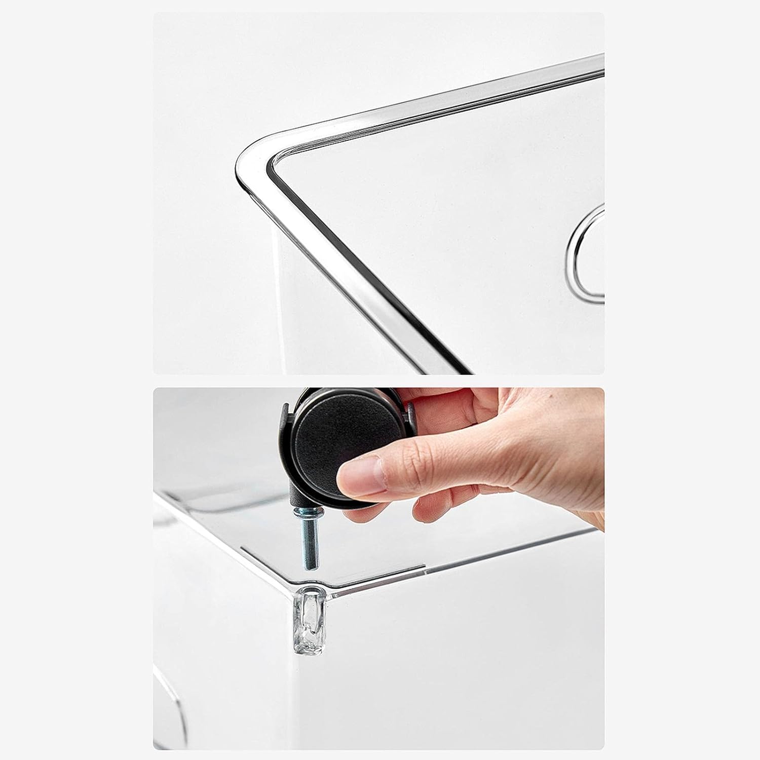 Books Storage Boxes with Pulley Large for Snacks Storage Case Toys