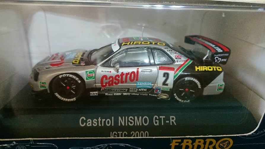 Castrol nismo GT-R ラジコンカー 1/20 片山右京サイン入り