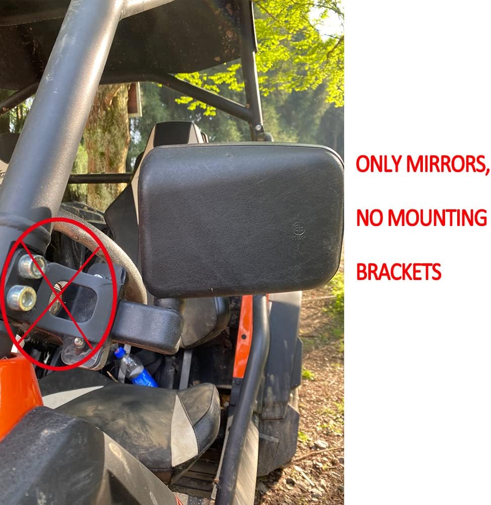 Zforce 500 800 Side View Mirrors (Left+Right) Compatible with CFMOTO Uforce 500 800,Zforce 500 800 Accessories(7030-260110, 7030-260120)
