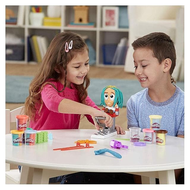 Foto 4 de 8 de Play-Doh Juguete de peluquería Cortes Divertidos niños a Partir 3 años