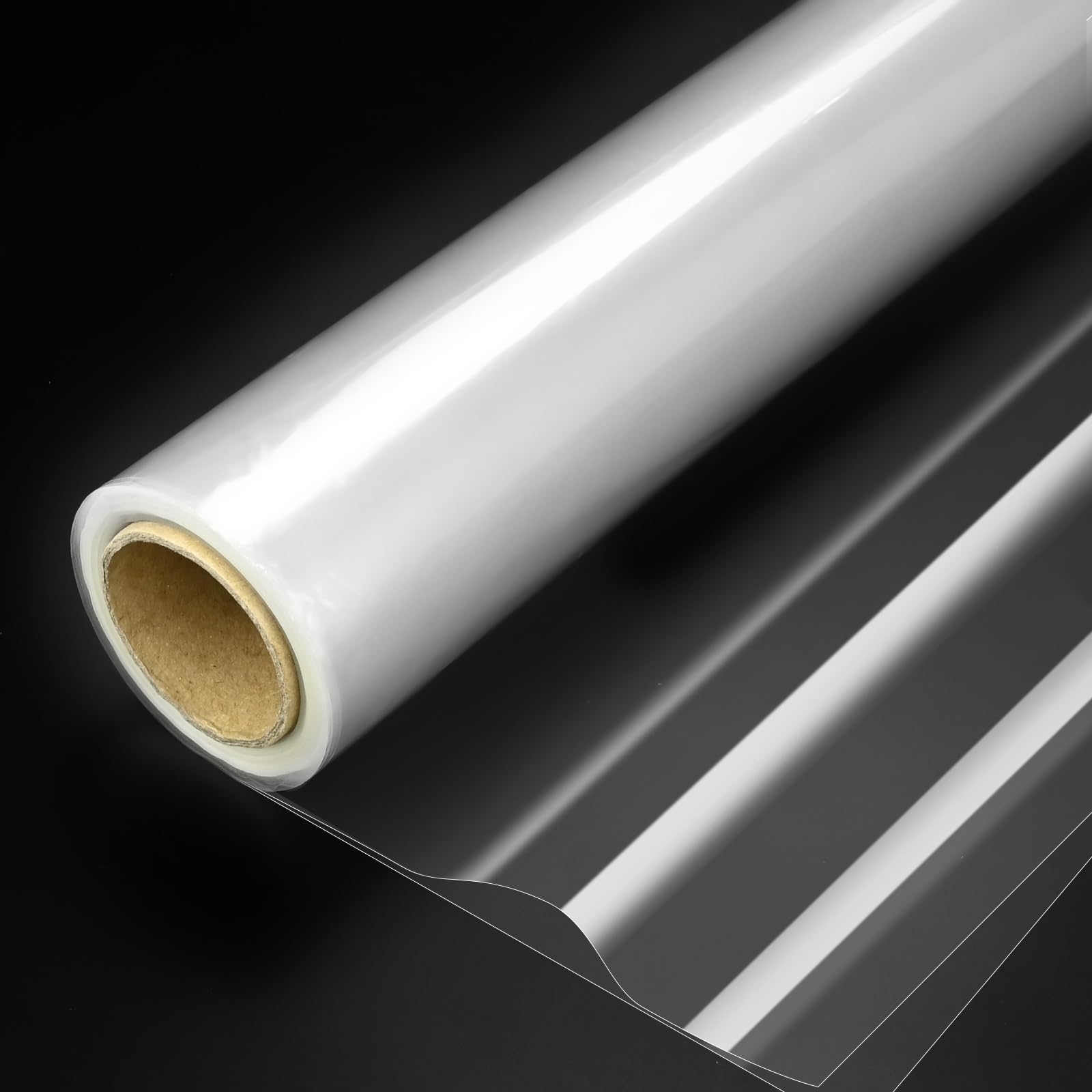 White Polka Dot Cellophane Wrap (100 Ft X 31" Inch) With 10 Pull Bows And 2 Ribbons - Florist Cellophane Wrap Roll Used For Valentine & Birthday Gifts - View #4