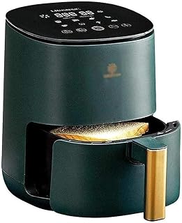 Accueil Petite Friteuse 2.5 litres Four de friteuse à puce sans huile de friteuse d'air 1400W avec 8 préréglages de cuisson LED Touche à écran tactile numérique et contrôle de la température
