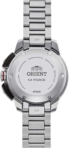Miniatura 2 de Orient M-Force Reloj automático para hombre con esfera roja RA-AC0L02R00B, Rojo -, Buzo