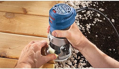 Miniatura 9 de Bosch GKF125CEN Colt 125 HP Max Herramienta de enrutador de palma de velocidad variable