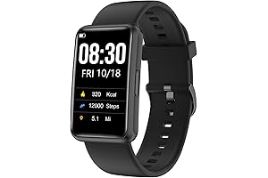 Fitness Tracker No Bluetooth No App Required, Fitness Watch Pedometer Waterproof for...