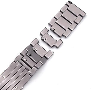 Amazon.com: THEAGE Titanium Metal Quick Watch Band Pure Titanium