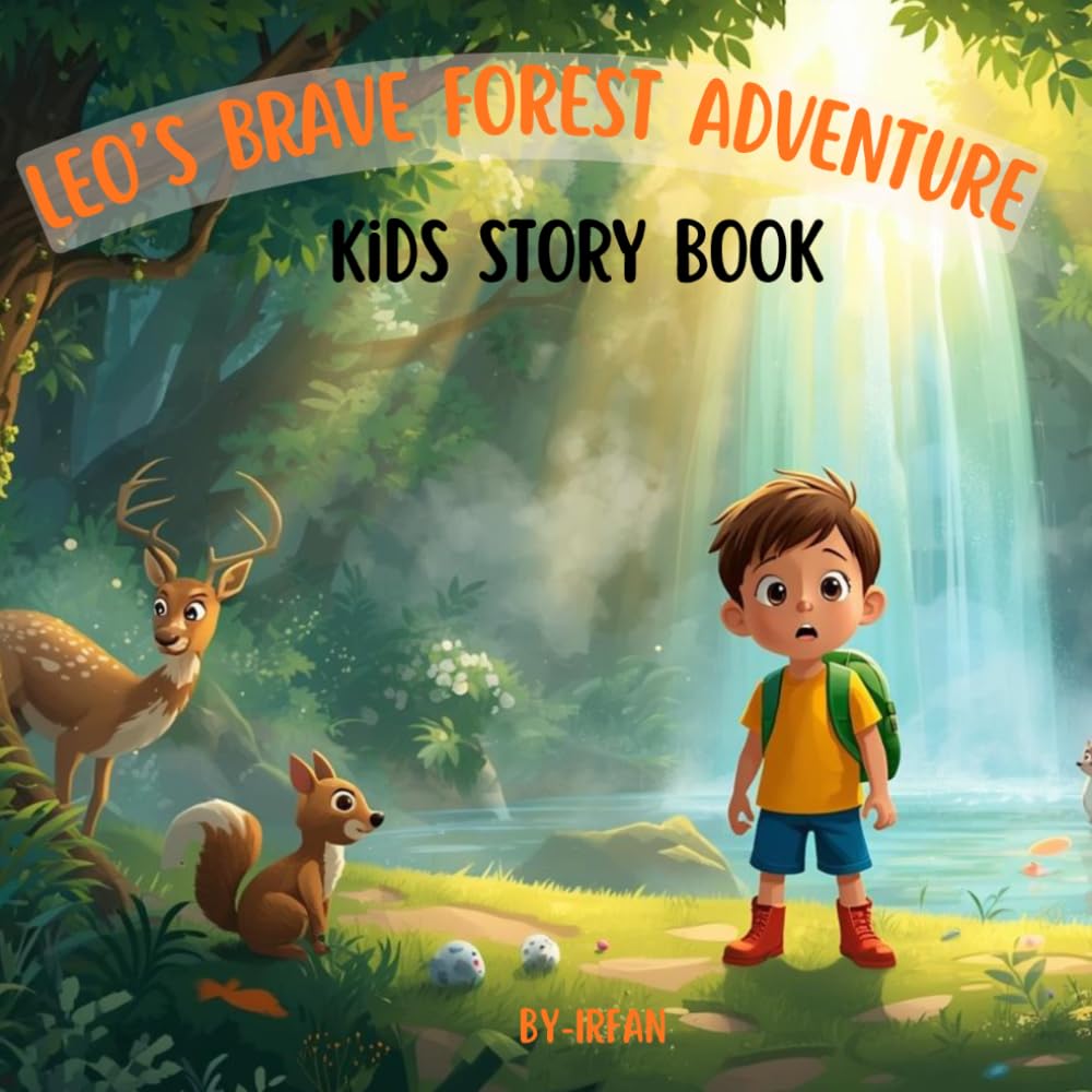 Leo's brave forest adventure: Discovering Courage in a Forest Full of Secrets