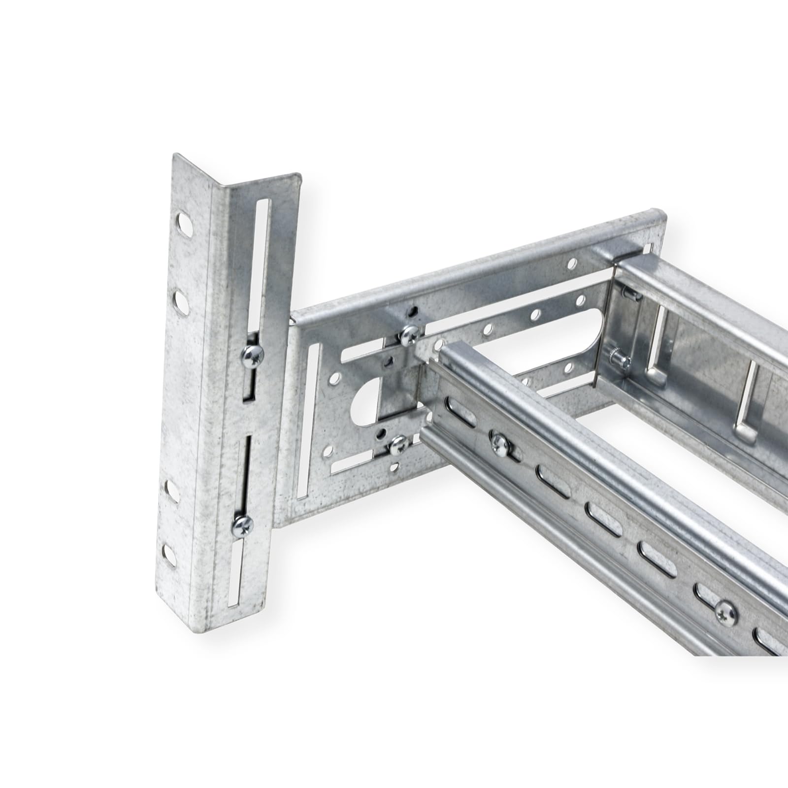 ROLINE Support pour Rail DIN 19 Pouces 4 U, 175 x 483 x 215 H x L x P