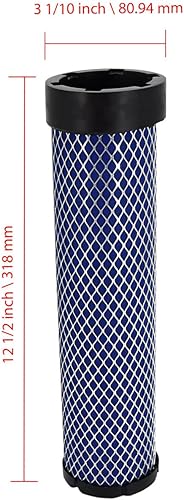 Miniatura 2 de 86982523 Filtro de aire interior 3A111-19130 compatible con minicargadoras Kubota SSV65 SSV75 K/KX Series excavadoras KX080-3 KX080-3T KX080-4 M