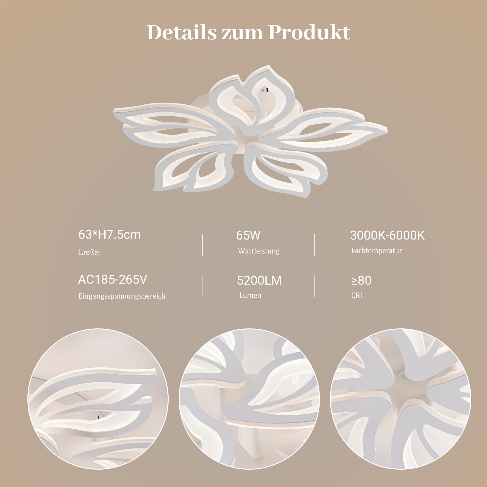 Sky angle Lampa sufitowa LED nowoczesna do kuchni salonu korytarza sypialni