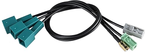 Antena satelital de fábrica de automóviles Antena XM Adaptadores de antena GPS Cable conector para Toyota 2012-2021 al mercado de accesorios Radio