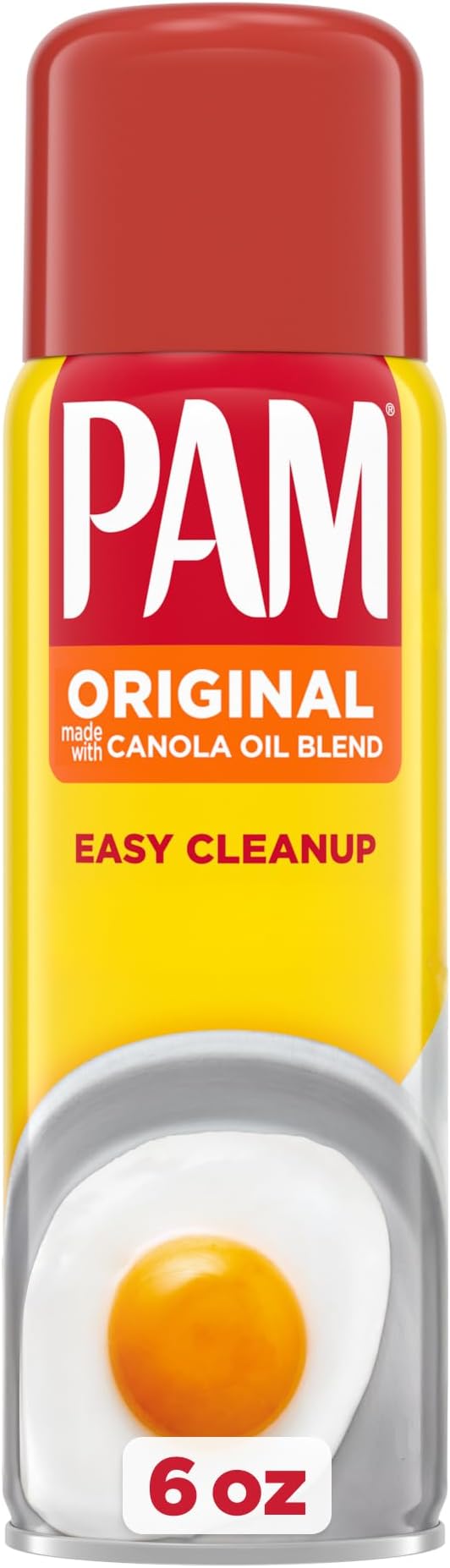 PAM Original Made with Canola Oil Blend Non Stick Cooking Spray, 170 g