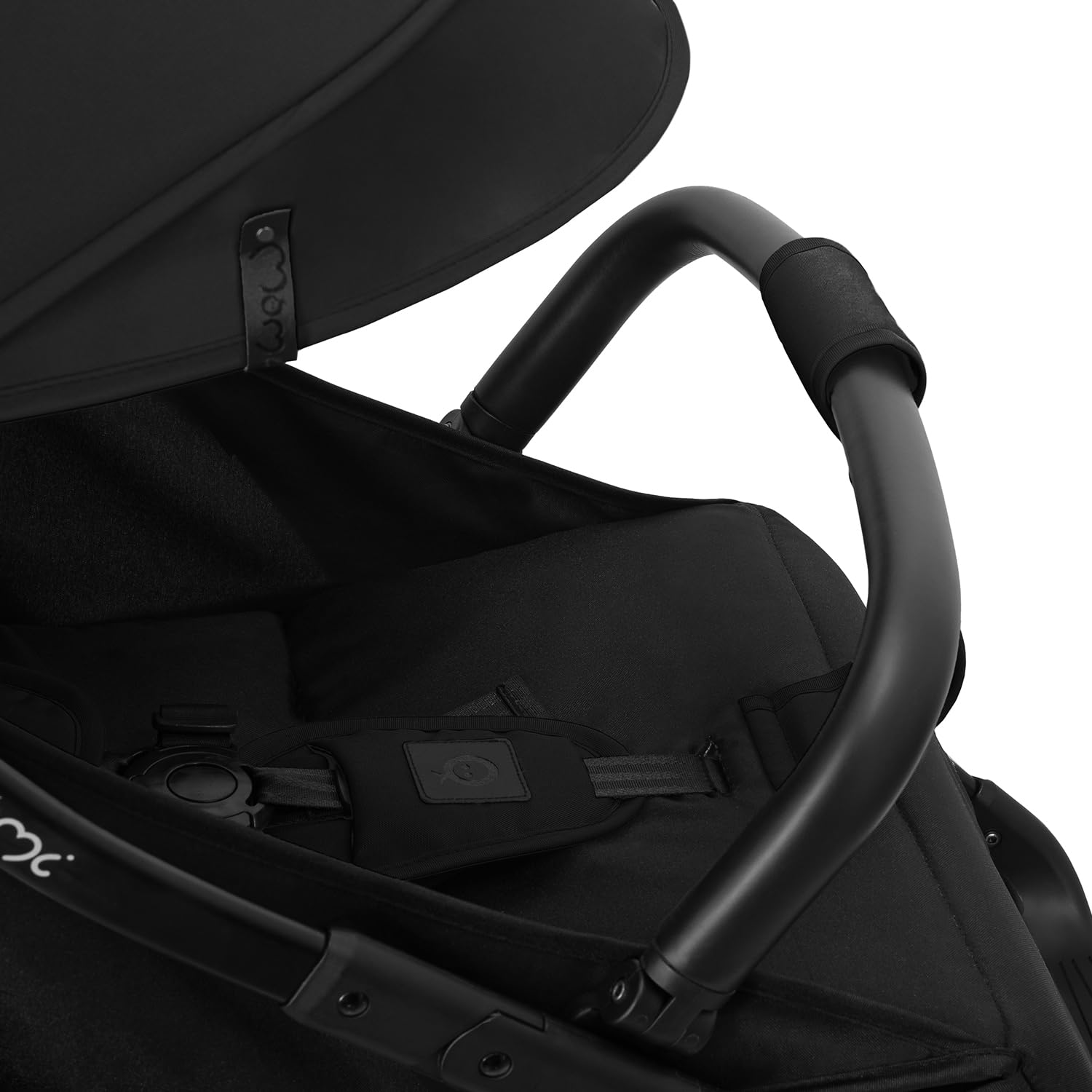 MoMi PAOLA Kinderwagen Zusammenklappbar - Reisebuggy bis 22kg ab 6 Monaten - Kinder Buggy mit Liegefunktion und Automatischer Faltung - 5-Punkt-Sicherheitsgurt - Alle Räder mit Stoßdämpfung
